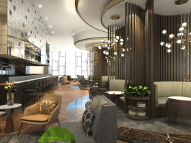 Lobby Lounge - Wyndham Opi Hotel Palembang